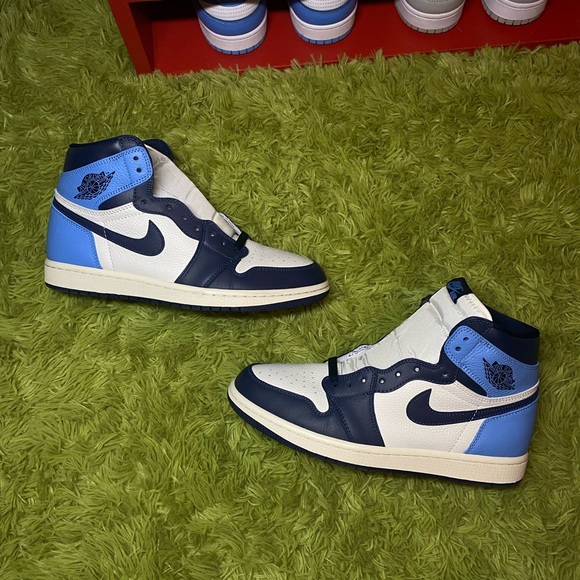 jordan one high obsidian